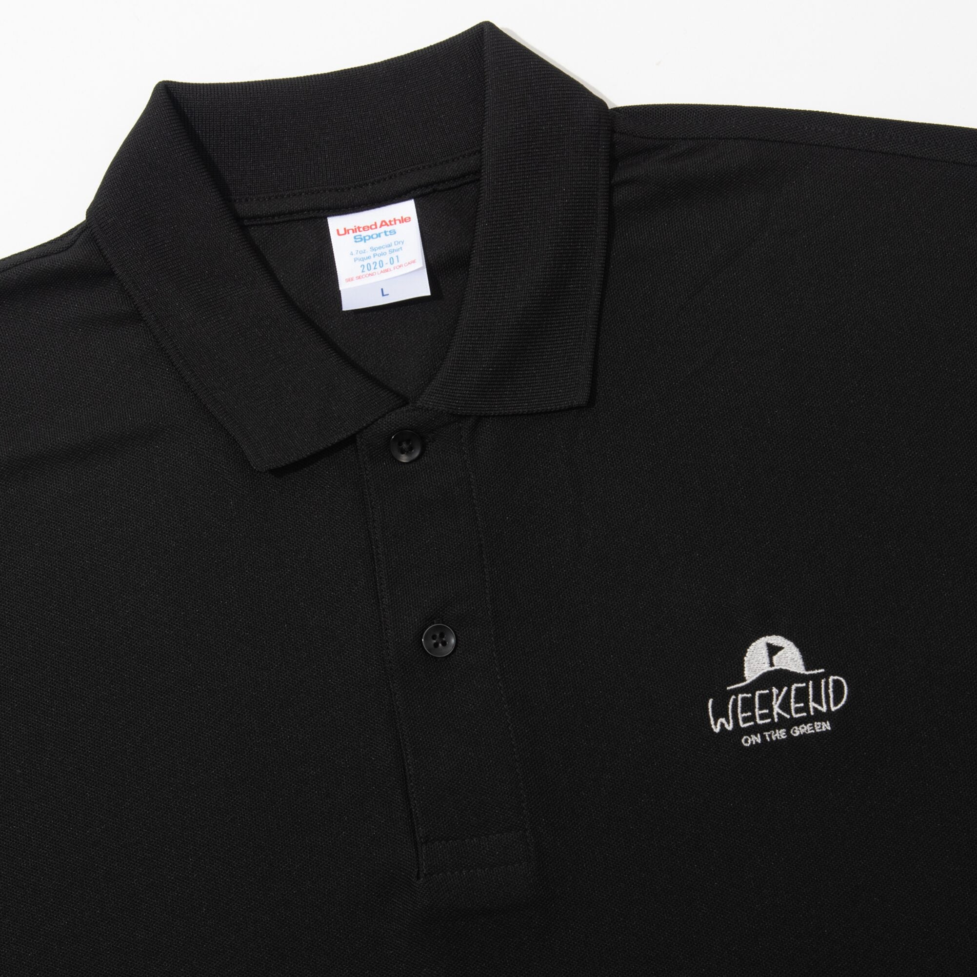 カノコ半袖ゴルフドライポロシャツ